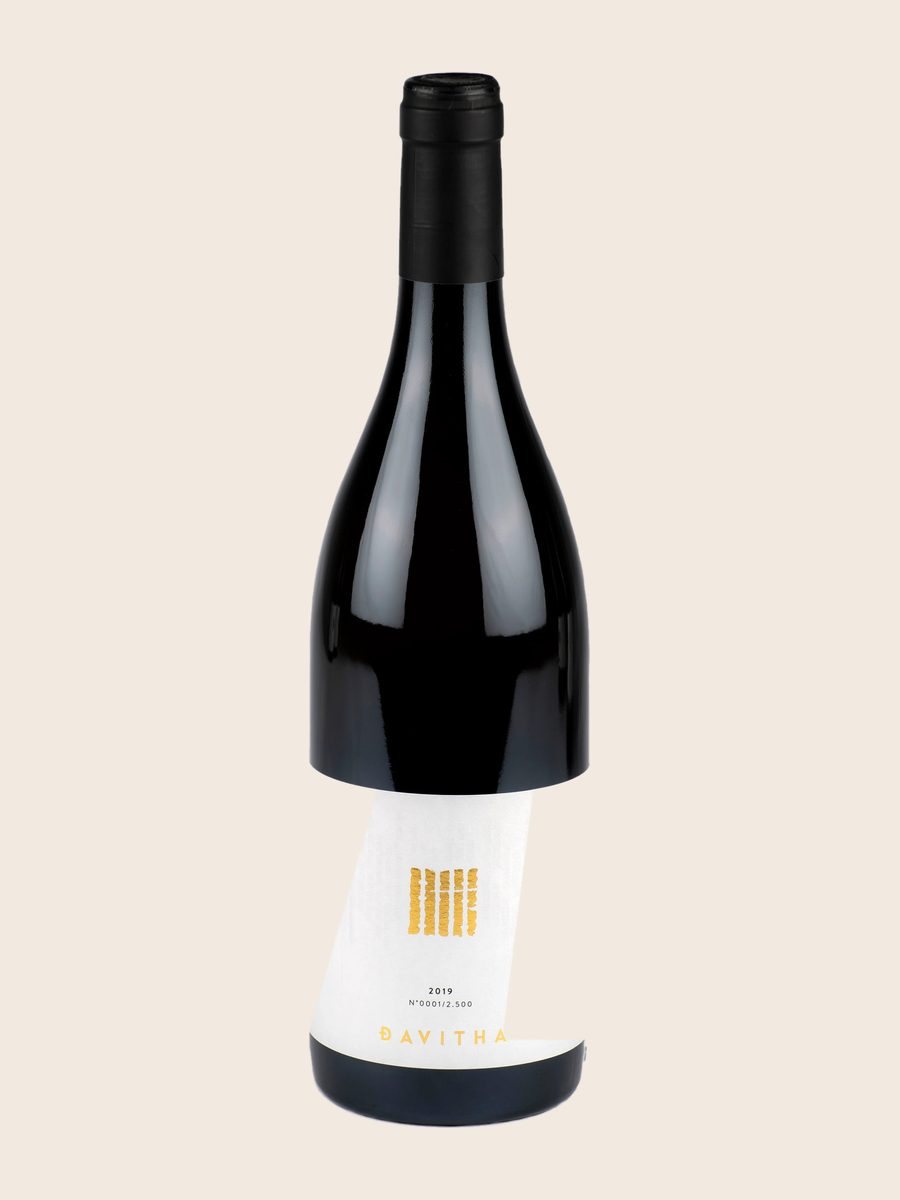 Bottiglia di Davitha Bianco, Davitha