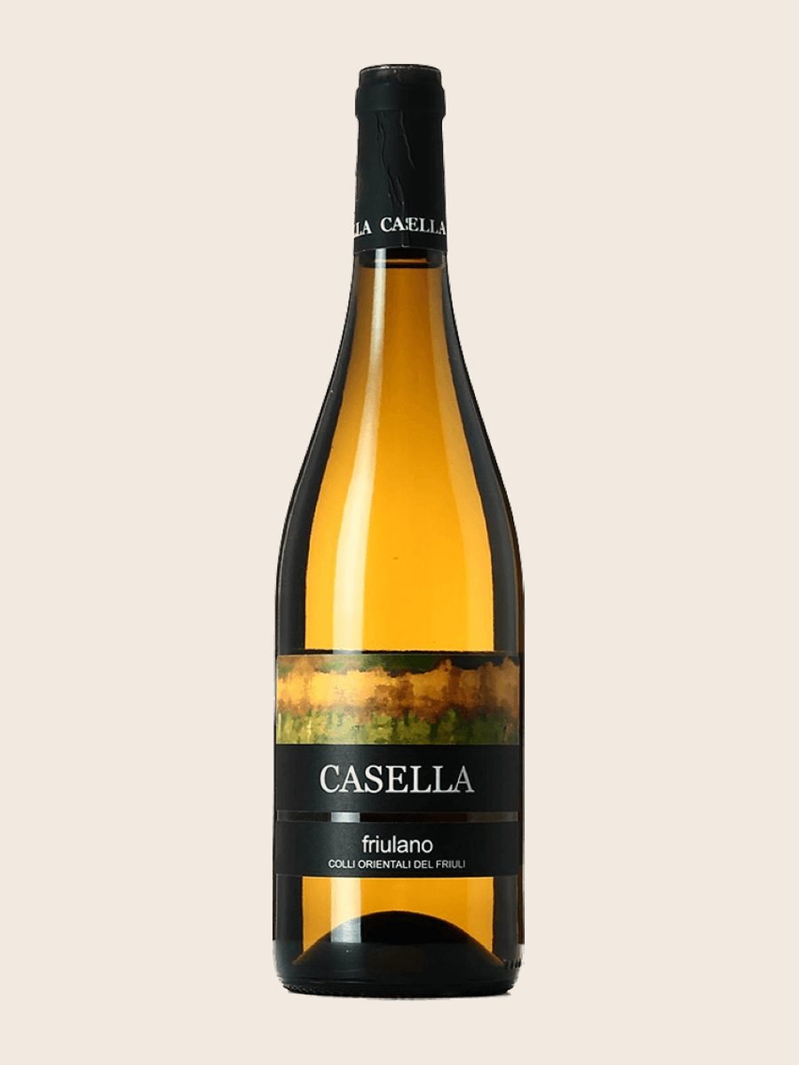 Bottiglia di Friulano, Casella