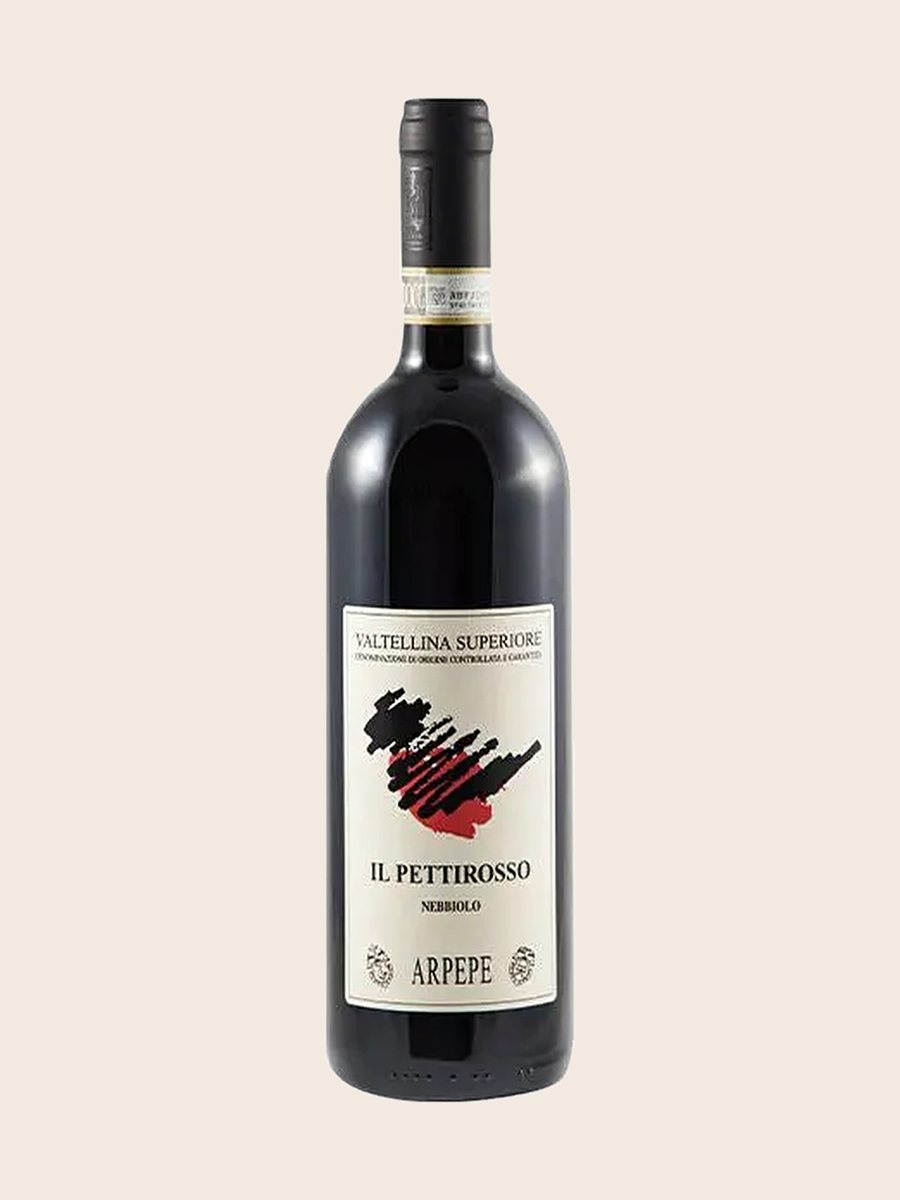 Bottiglia di Il Pettirosso Valtellina, Arpepe