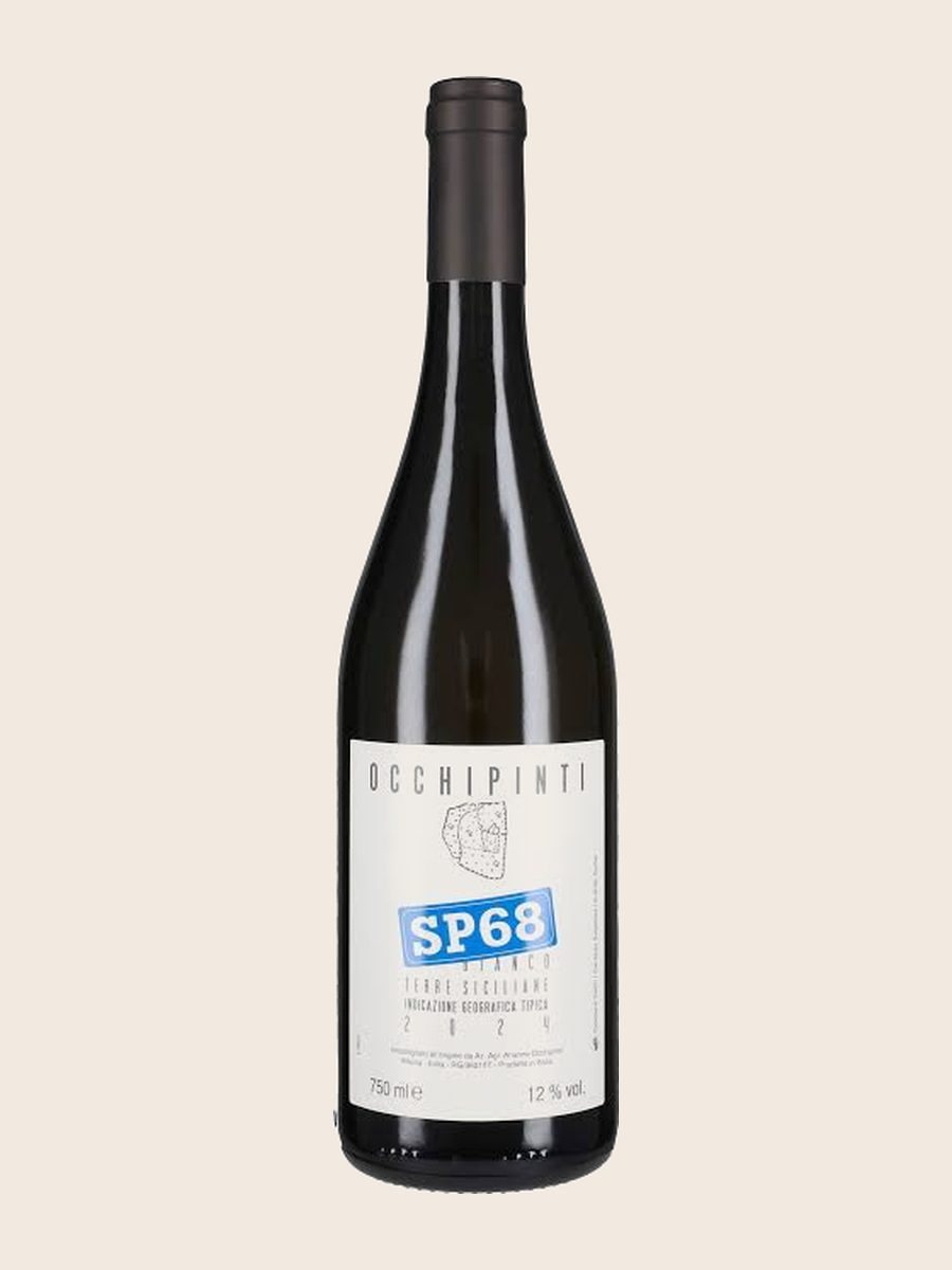 Bottiglia di Sp68 Bianco, Arianna Occhipinti