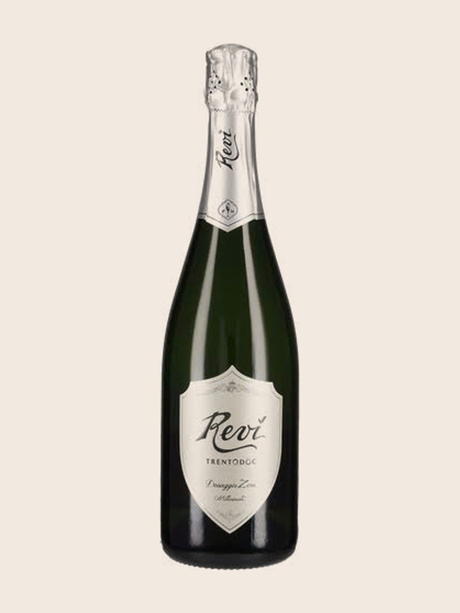 Bottiglia di Trentodoc Pas Dose, Revì